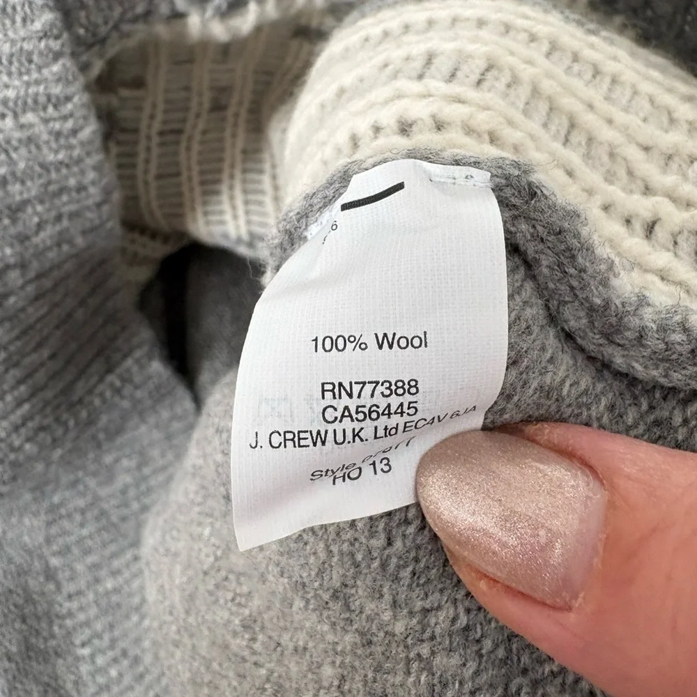 J. Crew Wool LLama Sweater